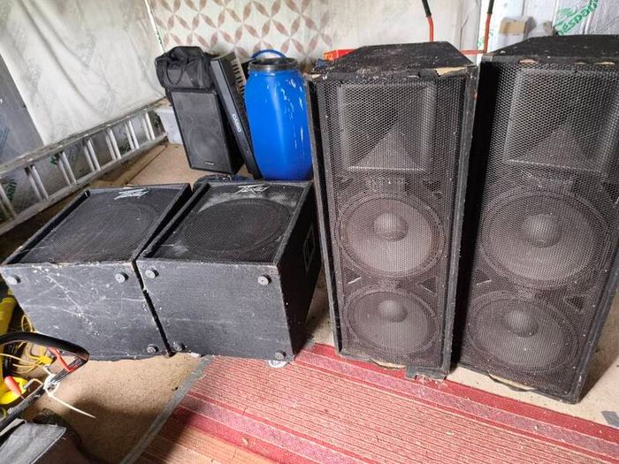 PA speakers