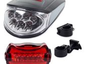 Bicycle Light Front And Rear Set 7 Leds/5 Leds