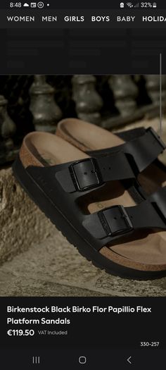 Birkenstock platform