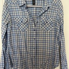 Checked Blue Shirt