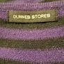 Purple and black striped jumper. Size M. Image 3