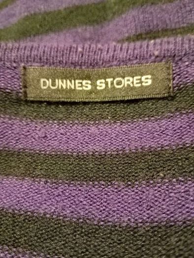 Purple and black striped jumper. Size M.