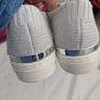 Heavenly Feet Runners in White and Silver Trim Image 4