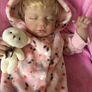 Reborns By Laura.  Shhh Baby Ashley Is Sleeping.  Stunning 5lb Reborn Doll.  Welcome To View Image 9