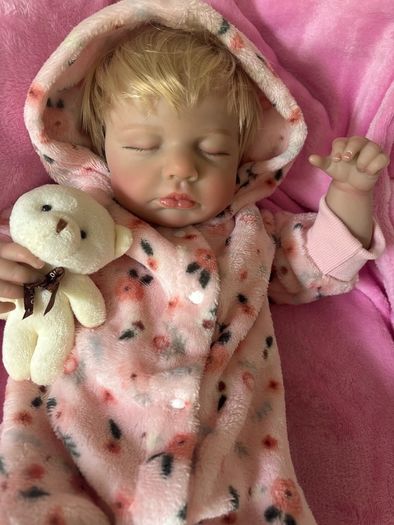 Reborns By Laura.  Shhh Baby Ashley Is Sleeping.  Stunning 5lb Reborn Doll.  Welcome To View