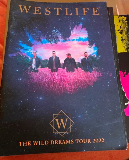 Westlife Tour programmes -  mainly older collectible ones