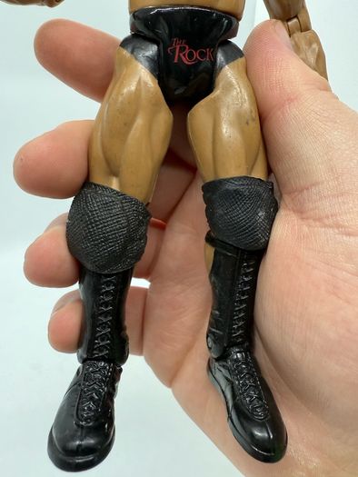 wwe Jakks The Rock action figure