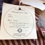 collectible tradtional style glass eyed Teddy bear dressed in usa stars and stripes Image 4
