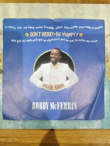 Bobby McFerrin Dont Worry Be Happy 7 inch single MT56