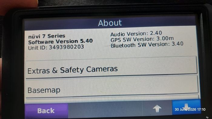 Garmin Nuvi 760 GPS Sat Nav
