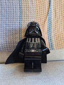 Lego Star Wars Darth Vader Led Torch flash light 8" Working Figure
