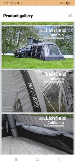 Lichfield Air Odyssey,  driveway awning