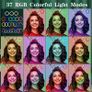 Light with Tripod Stand & Phone Holder - 10 inch Selfie LED Ringlight Dimmable Desktop Lamp 40 Colors RGB Tall Circle Light for Camera Makeup Video (FREE SHIPPING) Image 3