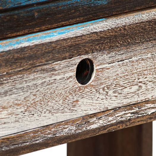 Console Table Solid Wood Vintage 118x30x80 cm