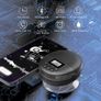 Shower Radio Speaker with Bluetooth 5.0, AGPTEK Waterproof Wireless Bathroom FM with Suction Cup 12H Long Playback Time, Lanyard, LCD Screen Display, Handsfree Calling, Storage Card Playback Black Image 7