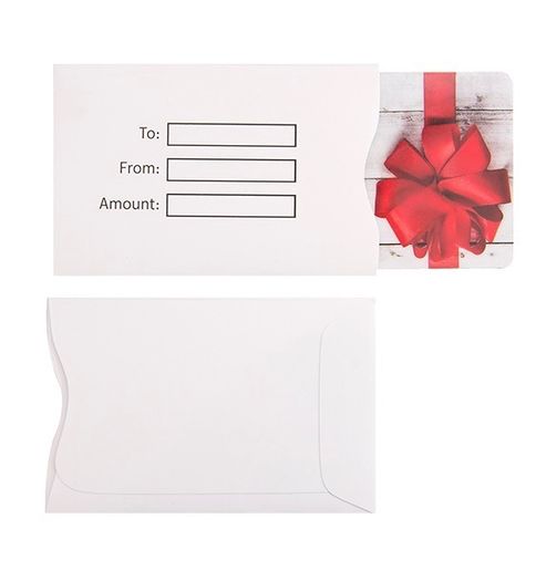 Shopify Gift Card Sleeves