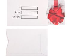 Shopify Gift Card Sleeves