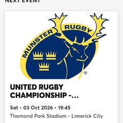 Munster v Vodacom Bulls Tickets