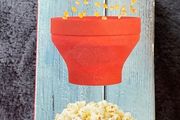 Popcorn Microwave, Foldable Popcorn Maker, Silicone Popcorn Container, Collapsible Design