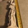 Vintage Alabaster Venus Italica, Handmade in Greece. 8.5 inches Tall x 2.5 inches Wide Image 8