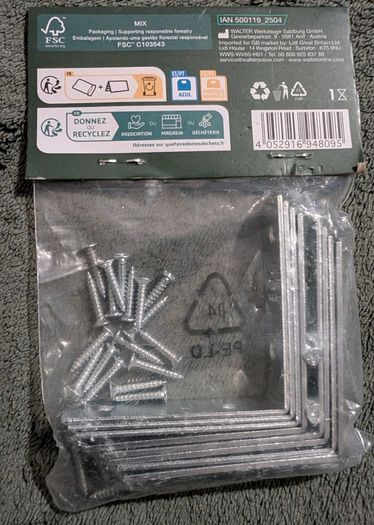 Parkside Angle Brackets (8-pack)
