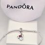 Pandora Disney Sparkling Minnie Mouse Silhouette Dangle Charm New Image 6