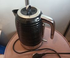 Russel hobbs contemporary Black and chrome kettle