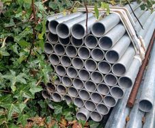 Galvanised tubing