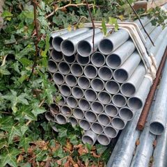 Galvanised tubing