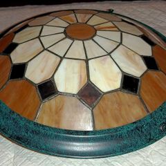 Glass ceiling shade