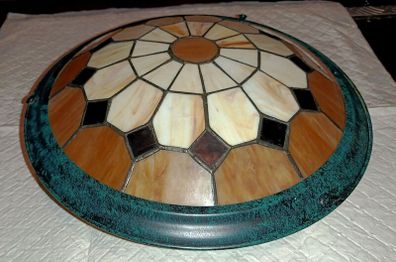 Glass ceiling shade