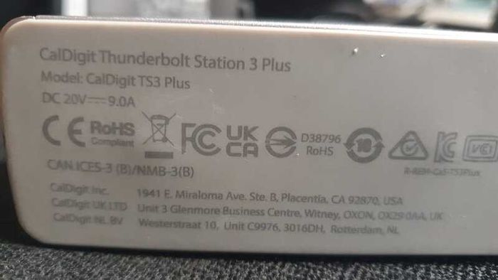 CalDigit Thunderbolt Station 3 Plus (TS3 Plus) - Premium Thunderbolt 3 Docking Station