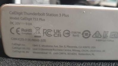 CalDigit Thunderbolt Station 3 Plus (TS3 Plus) - Premium Thunderbolt 3 Docking Station