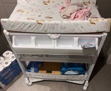 Bath and changing table
