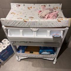 Bath and changing table