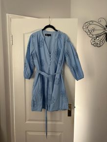 Zara size XL blue dress