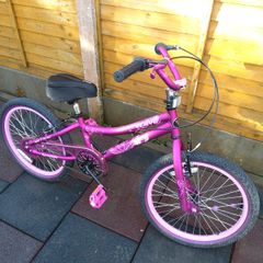 20 inch purple/pink bike