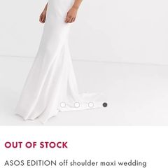 Sold out Asos wedding dress