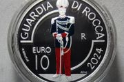 San Marino 10 Euro Silver (.925) Proof Coin 2024 - San Marino military and police corps: Guardia di Rocca