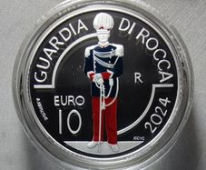 San Marino 10 Euro Silver (.925) Proof Coin 2024 - San Marino military and police corps: Guardia di Rocca