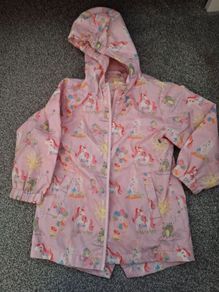 Next baby girls raincoat
