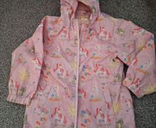 Next baby girls raincoat