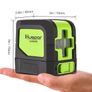 2 Lines Tape Measure Measurer Laser Level Self Levelling ( 4 degrees) Green Red Beam Laser Horizontal & Vertical Cross-Line with Magnetic Base Image 2