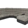 Grey Recliner sofa Image 10