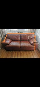 leather sofa