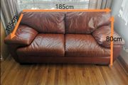 leather sofa