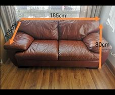 leather sofa
