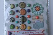 Crafts - Decorative Brads Pack - NEW
