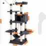 146cm Velvet Cat Tree Scratcher Post (FREE P&P) Image 6