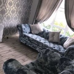 3-Seater Sofa & Matching Armchair